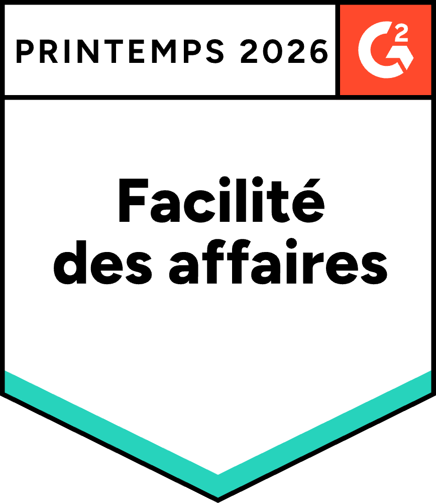 G2 Award Badge: EaseOfDoingBusinessWith