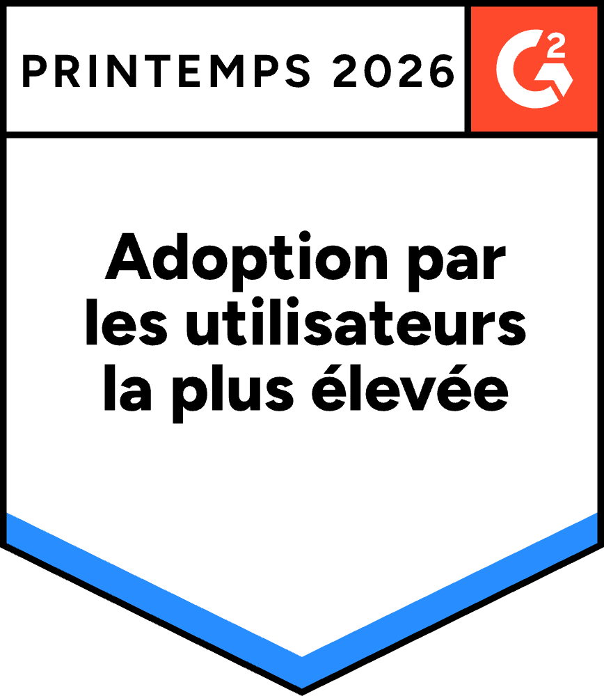 G2 Award Badge: Partenairesd'intégrationAutodeskConstructionCloud PlusForteAdoptionparlesUtilisateurs Adoption