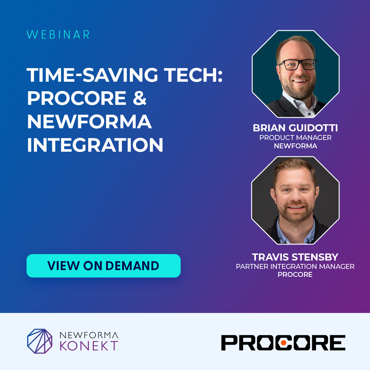 Time-saving tech: Procore and Newforma Integration