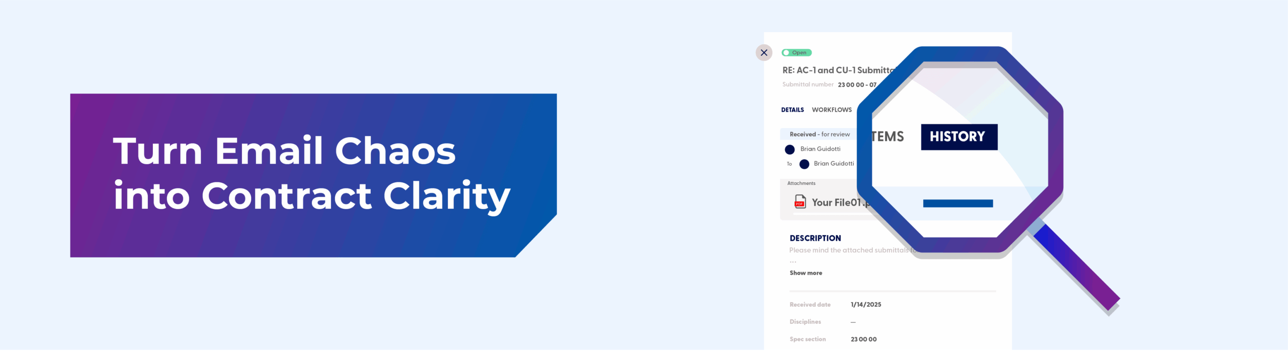 Turn Email Chaos into Contract Clarity