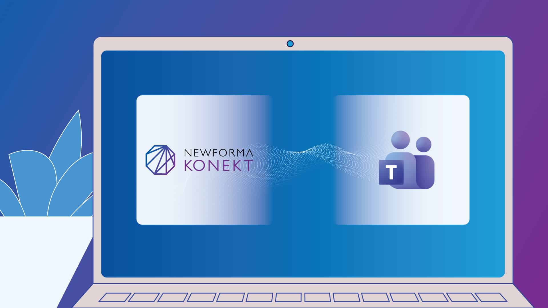 Newforma Konekt connected with Microsoft Teams to streamline project communication and collaboration.